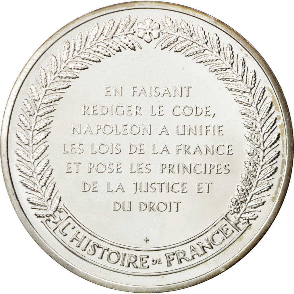 France, Medal, French Fifth Republic, History, MS(65-70), Silver