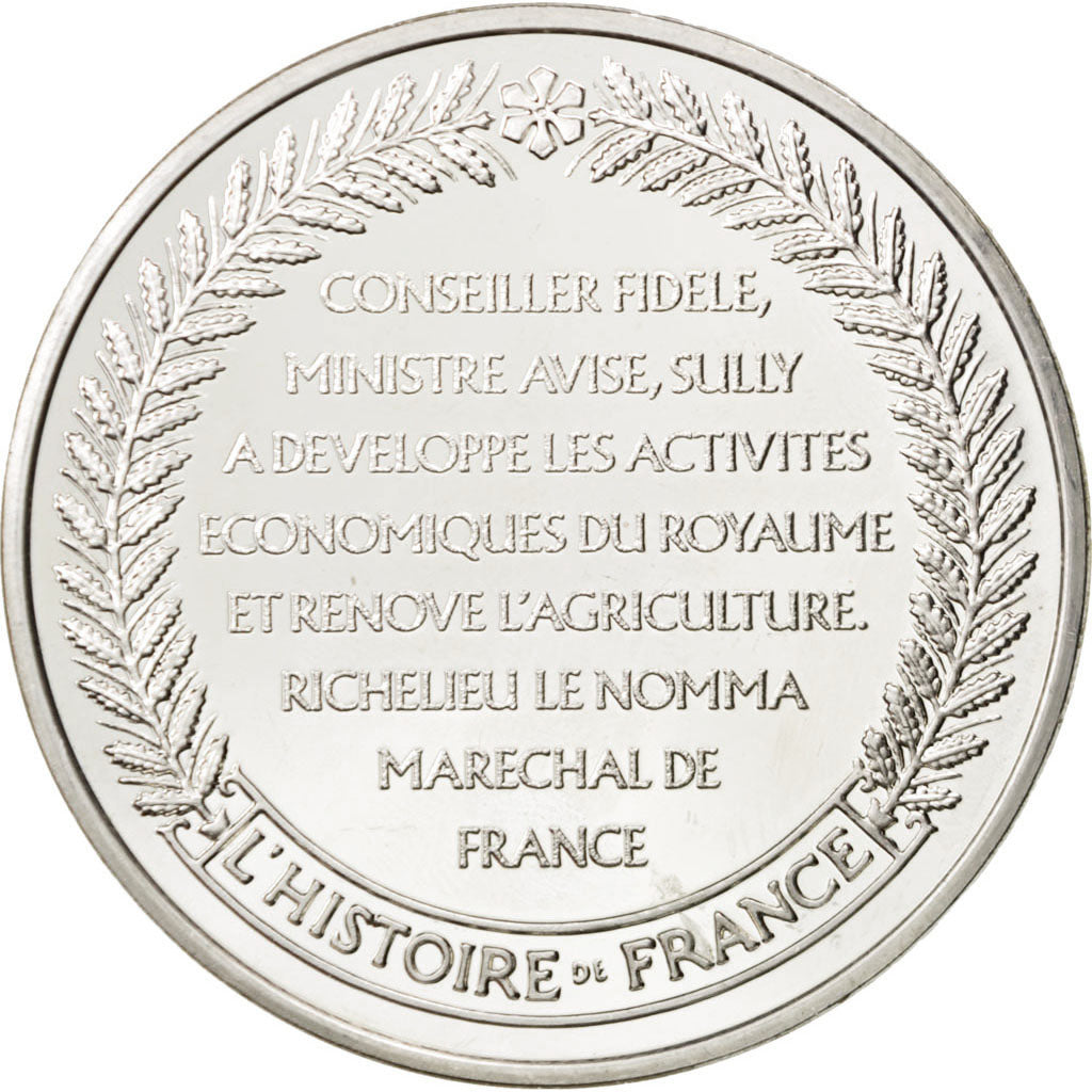 France, Medal, French Fifth Republic, History, MS(65-70), Silver