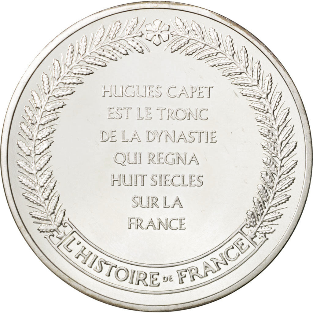 France, Medal, French Fifth Republic, History, MS(65-70), Silver