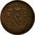 Moneda, Bélgica, Leopold II, 2 Centimes, 1876, MBC, Cobre, KM:35.1