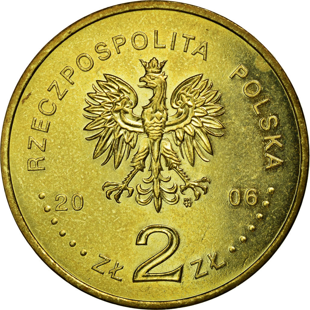 Monnaie, Pologne, 2 Zlote, 2006, Warsaw, TTB, Laiton, KM:532
