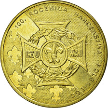 Monnaie, Pologne, 2 Zlote, 2010, Warsaw, TTB, Laiton, KM:725