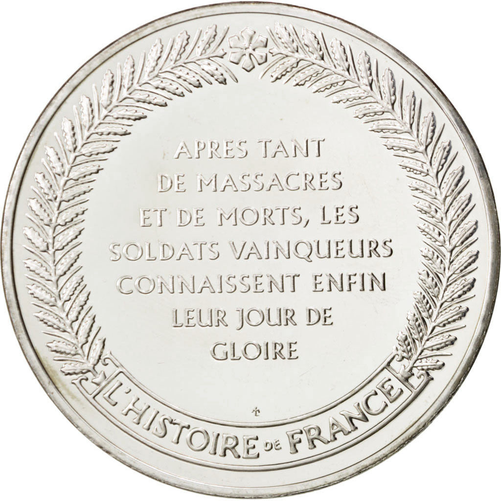 France, Token, French Fifth Republic, History, MS(65-70), Silver