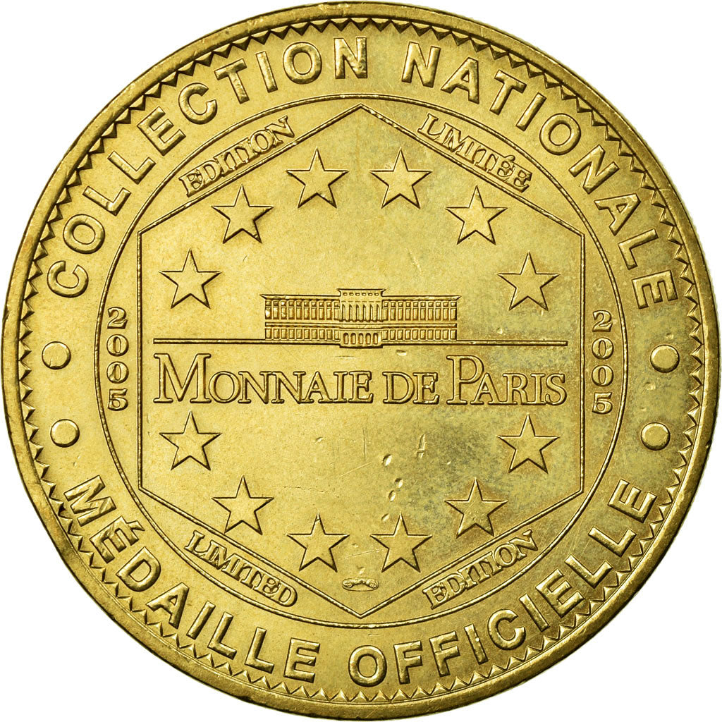 Francia, Token, Touristic token, Paris - Les 4 monuments, Arts & Culture, 2005