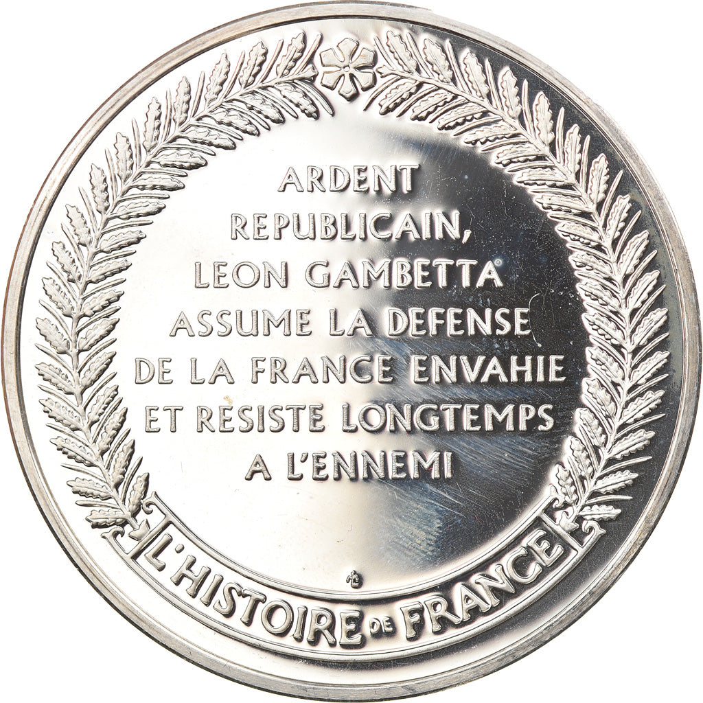 France, Medal, French Fifth Republic, History, MS(65-70), Silver
