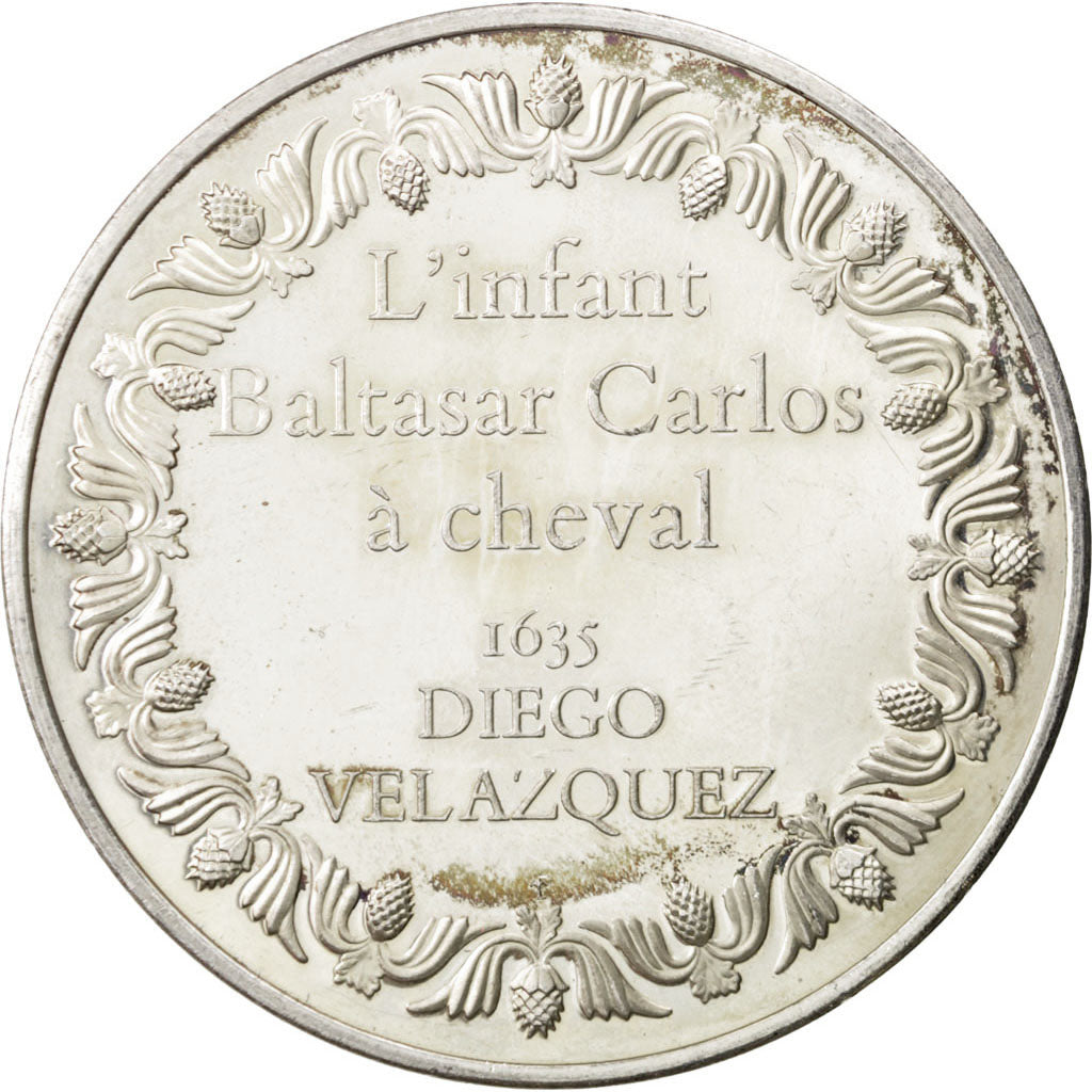 Francja, Medal, Piąta Republika Francuska, Sztuka i Kultura, MS(60-62), Srebro