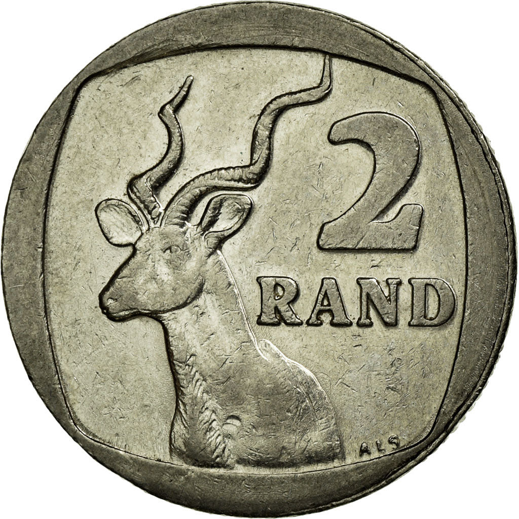 Moneda, Sudáfrica, 2 Rand, 1991, EBC, Níquel chapado en cobre, KM:139