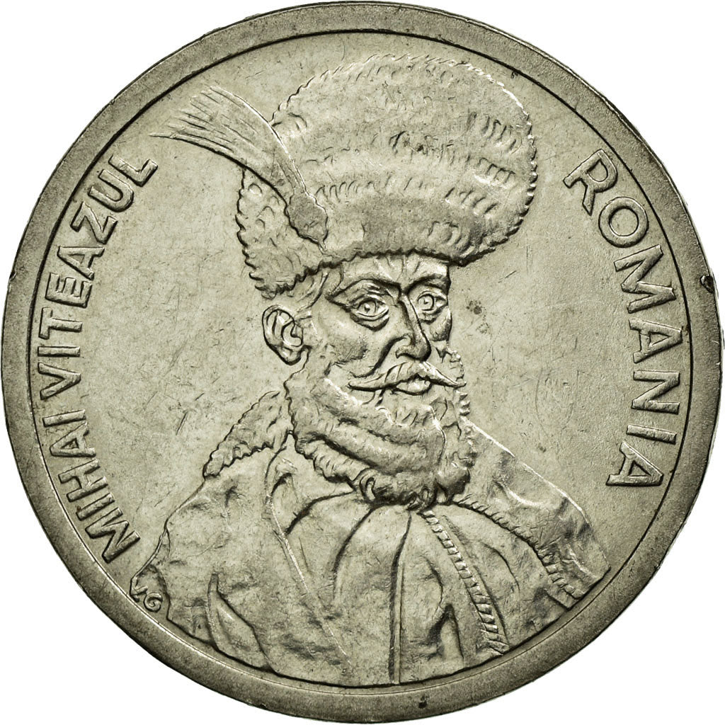 Moeda, Roménia, 100 Lei, 1994, AU(50-53), Aço Niquelado, KM:111