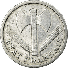 Münze, Frankreich, Bazor, 2 Francs, 1943, Beaumont - Le Roger, S+, Aluminium