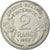 Münze, Frankreich, Morlon, 2 Francs, 1950, Paris, SS, Aluminium, KM:886a.1