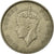 Moneda, Mauricio, George VI, Rupee, 1951, MBC, Cobre - níquel, KM:29.1