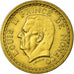 Coin, Monaco, 2 Francs, Undated (1943), Poissy, AU(50-53), Cupro-Aluminium