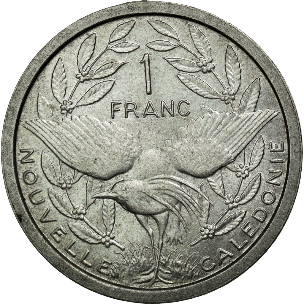 Münze, Neukaledonien, Franc, 1949, Paris, SS, Aluminium, KM:2