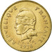Moneta, Nowa Kaledonia, 100 Francs, 1976, Paris, AU(50-53), Nikiel-Brąz, KM:15