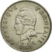 Coin, French Polynesia, 50 Francs, 1975, Paris, EF(40-45), Nickel, KM:13
