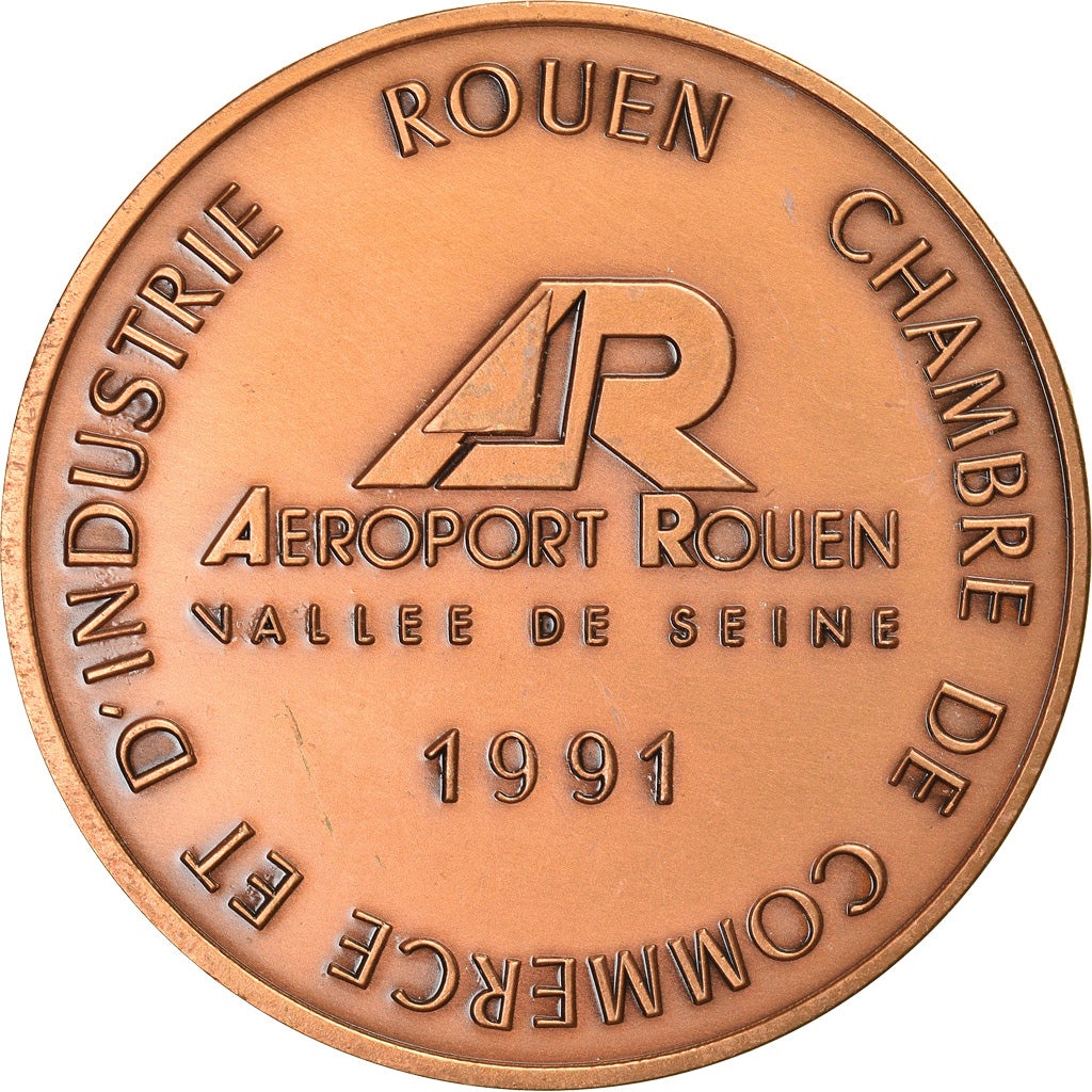Francia, Token, Aéroport de Rouen, Vallée de Seine, Business & industry, 1991