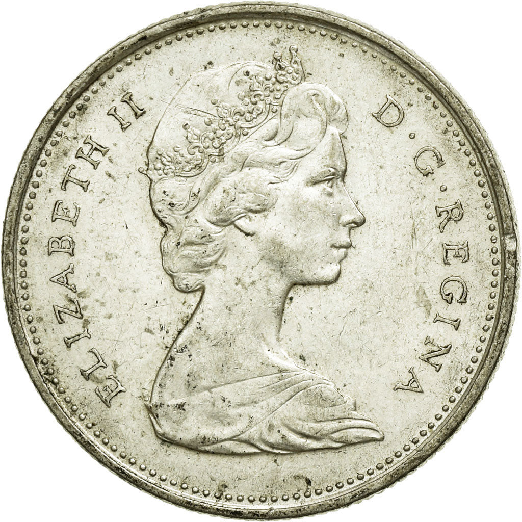 Monnaie, Canada, Elizabeth II, 25 Cents, 1968, Royal Canadian Mint, Ottawa, TTB