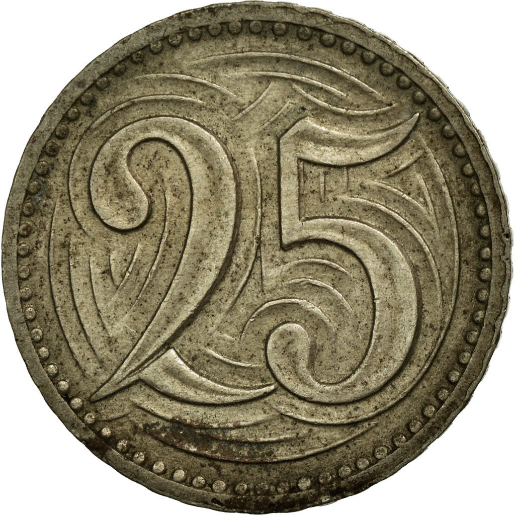 Coin, Czechoslovakia, 25 Haleru, 1933, EF(40-45), Copper-nickel, KM:16