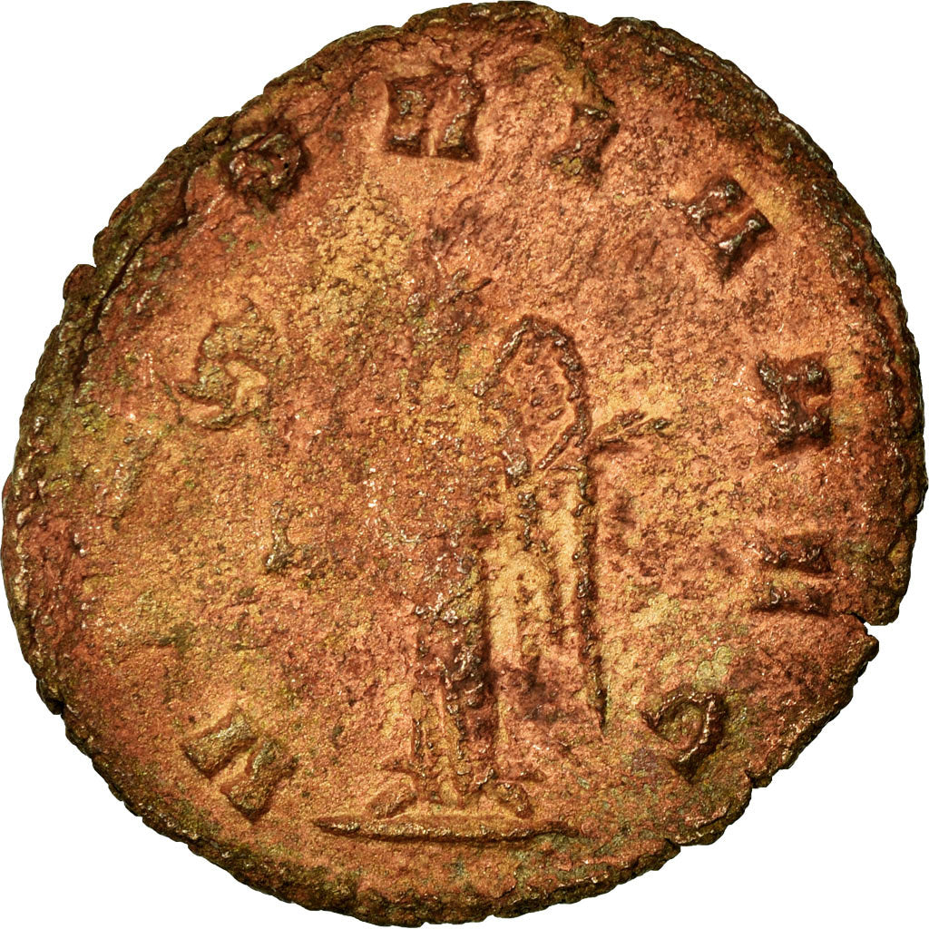 Moneda, Claudius II (Gothicus), Antoninianus, BC+, Vellón, Cohen:293