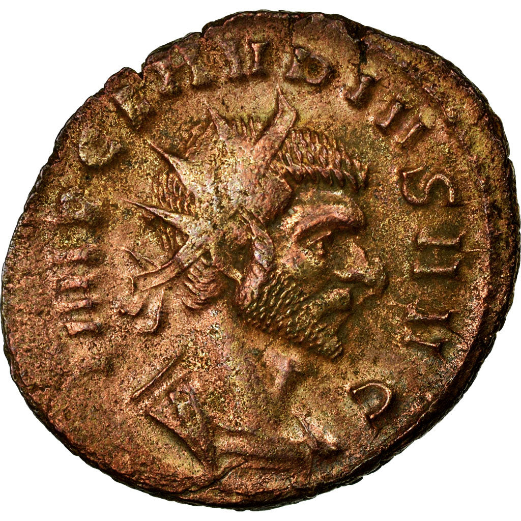 Coin, Claudius II (Gothicus), Antoninianus, AU(50-53), Billon, Cohen:138