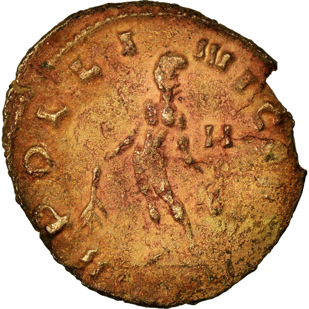 Coin, Claudius II (Gothicus), Antoninianus, EF(40-45), Billon, Cohen:26