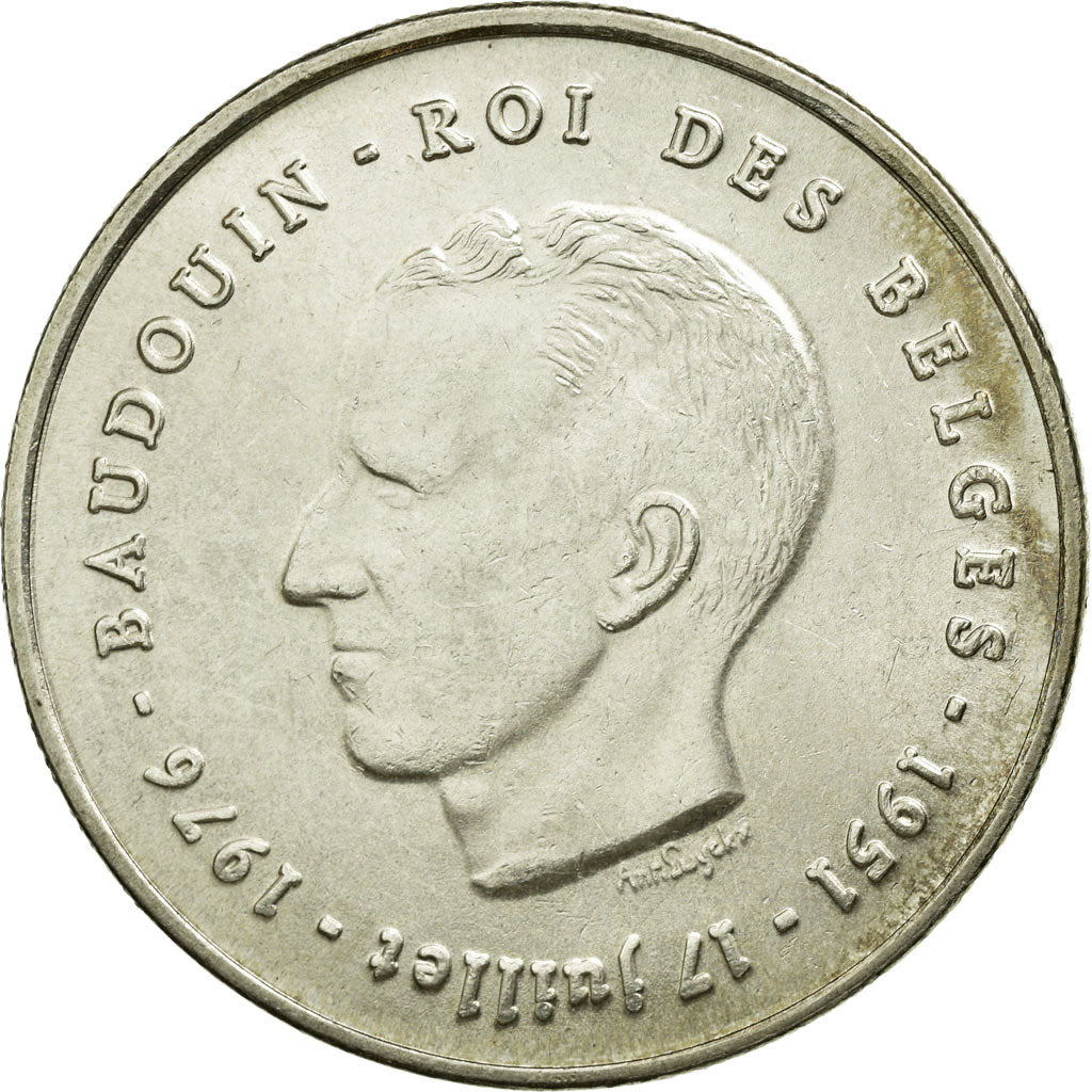 Monnaie, Belgique, 250 Francs, 250 Frank, 1976, Bruxelles, TTB, Argent, KM:157.1