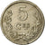 Coin, Luxembourg, Charlotte, 5 Centimes, 1924, EF(40-45), Copper-nickel, KM:33