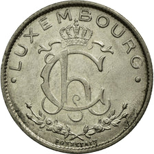 Coin, Luxembourg, Charlotte, Franc, 1924, EF(40-45), Nickel, KM:35