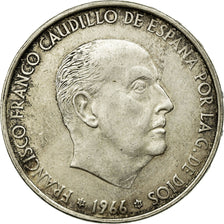 Moneta, Spagna, Caudillo and regent, 100 Pesetas, 1966, Madrid, BB, Argento