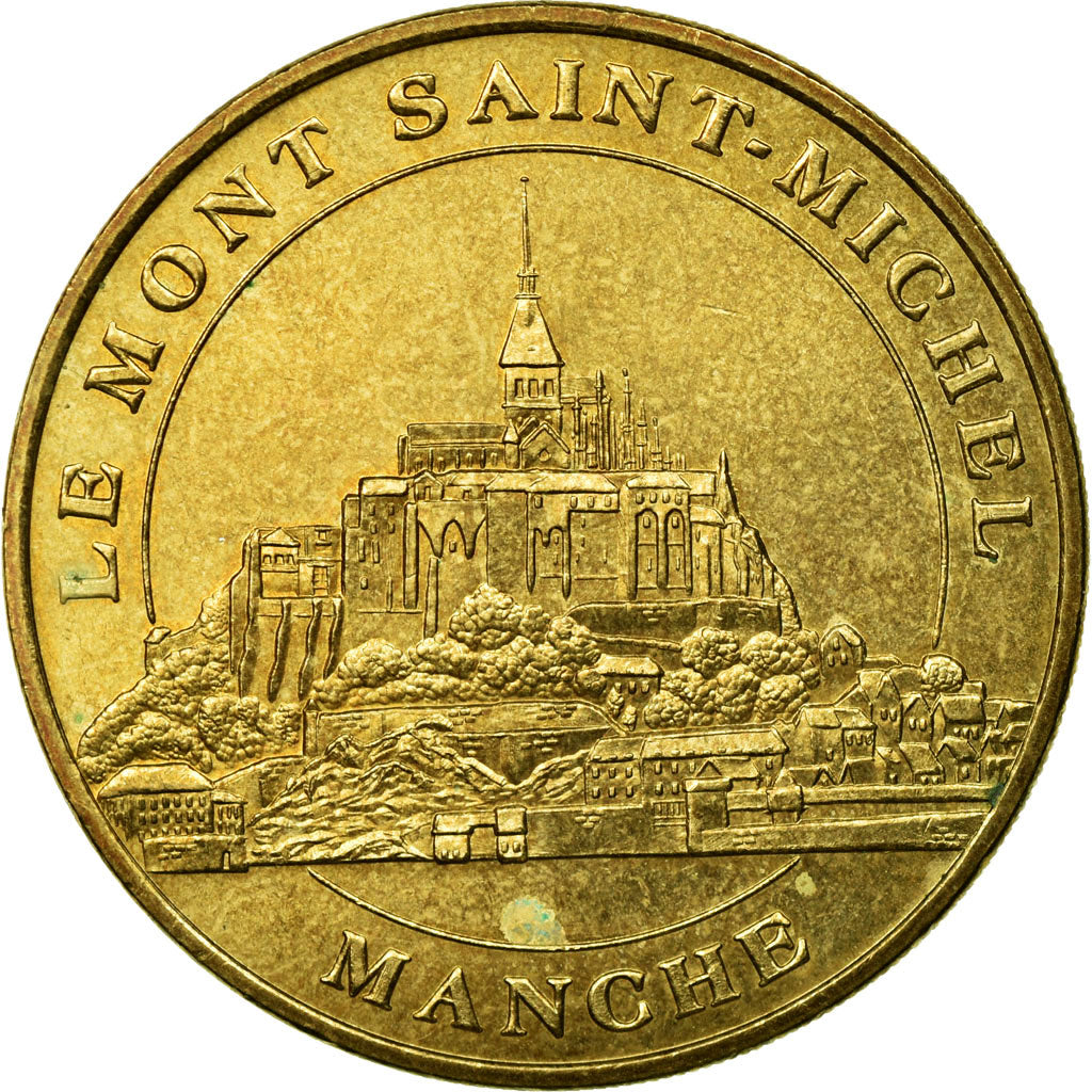 France, Jeton, Jeton Touristique, Le-Mont-Saint-Michel - vue générale n°2