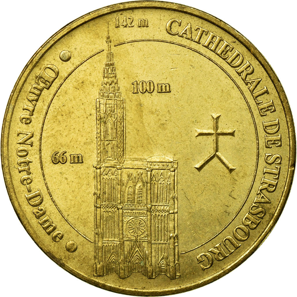 France, Jeton, Jeton Touristique, Strasbourg - Cathédrale n° 2, 2005, MDP