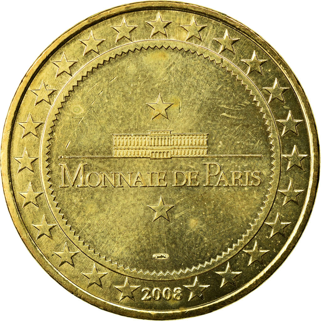 Francia, Token, Jetón turístico, La Rochelle - Hotel de ville, 2008, MDP, MBC