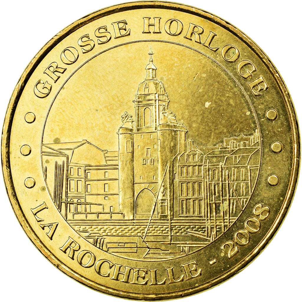 Francia, Token, Touristic token, La Rochelle - La grosse horloge, 2008, MDP, BB