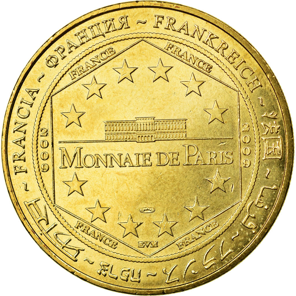 France, Jeton, Jeton Touristique, Royan - Jardins du monde n°1, 2009, MDP, TTB