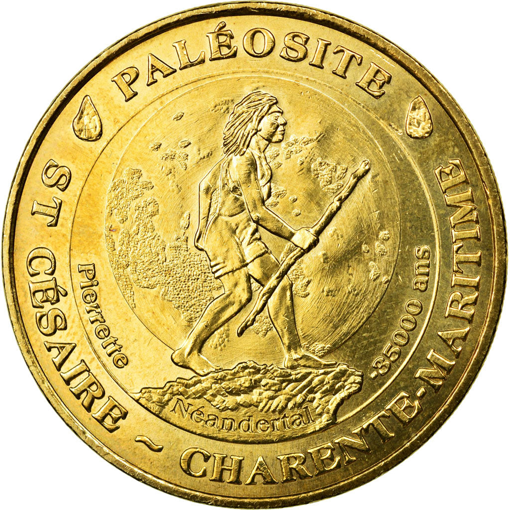 Francia, Token, Touristic token, Saint-Césaire - Paléosite n°2 - Pierrette