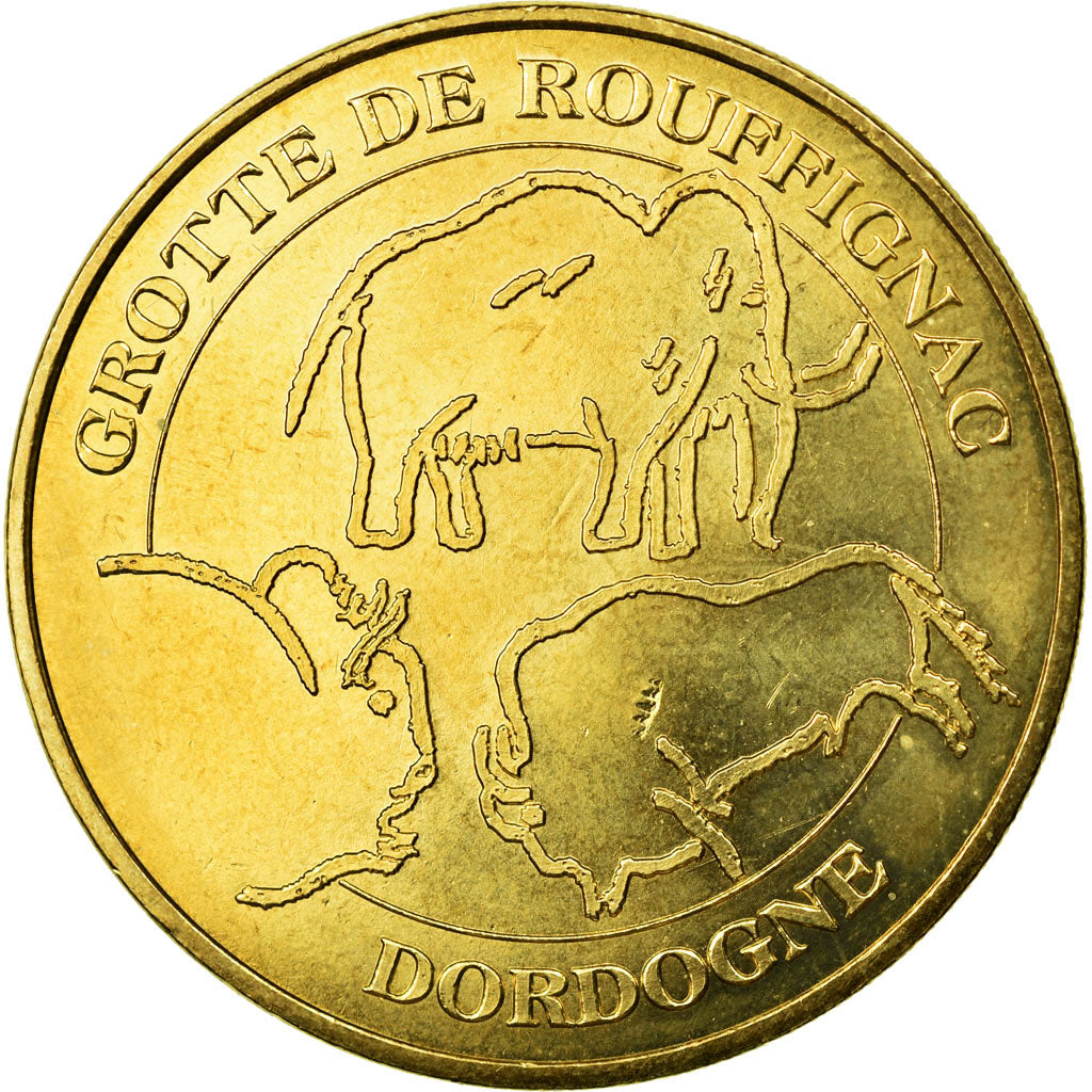 Francia, Token, Touristic token, Rouffignac - La Grotte n°3, 2008, MDP, BB