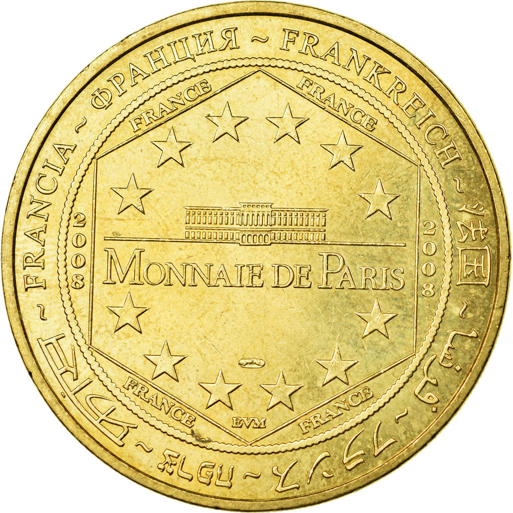 Francia, Token, Touristic token, Kintzheim - La Montagne aux Singes n°4, 2008