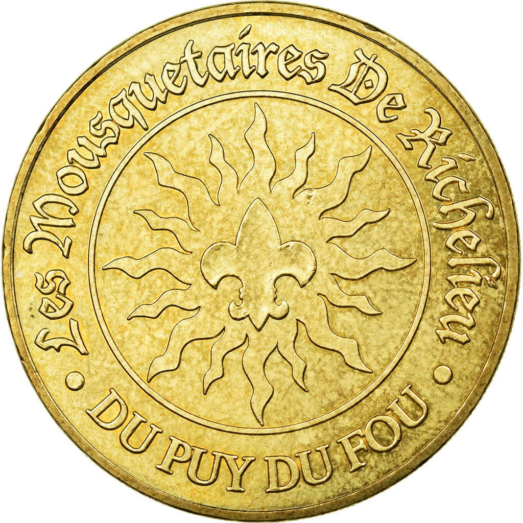 Francia, Token, Touristic token, Les Epesses - Puy du Fou n° 3, 2007, MDP