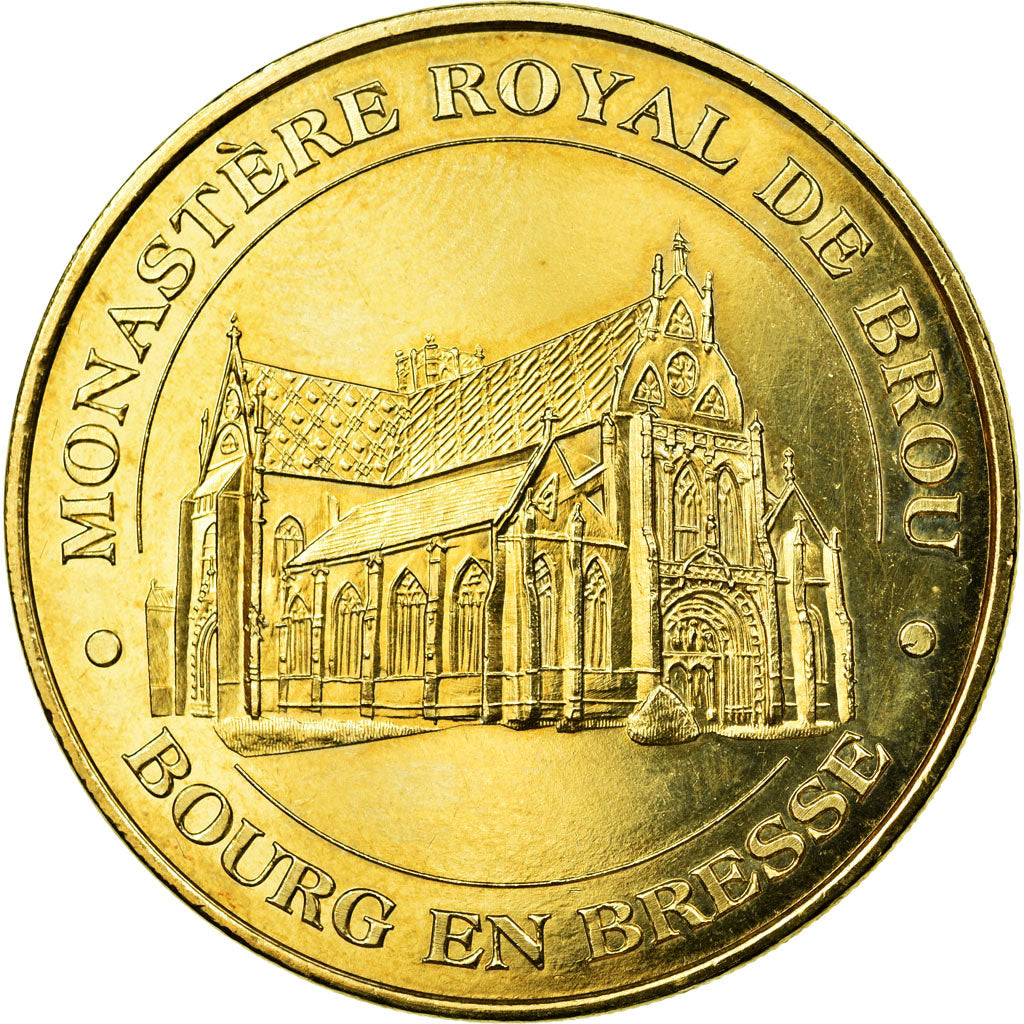 Francia, Token, Touristic token, Bourg-en-Bresse - Monastère royal de Brou