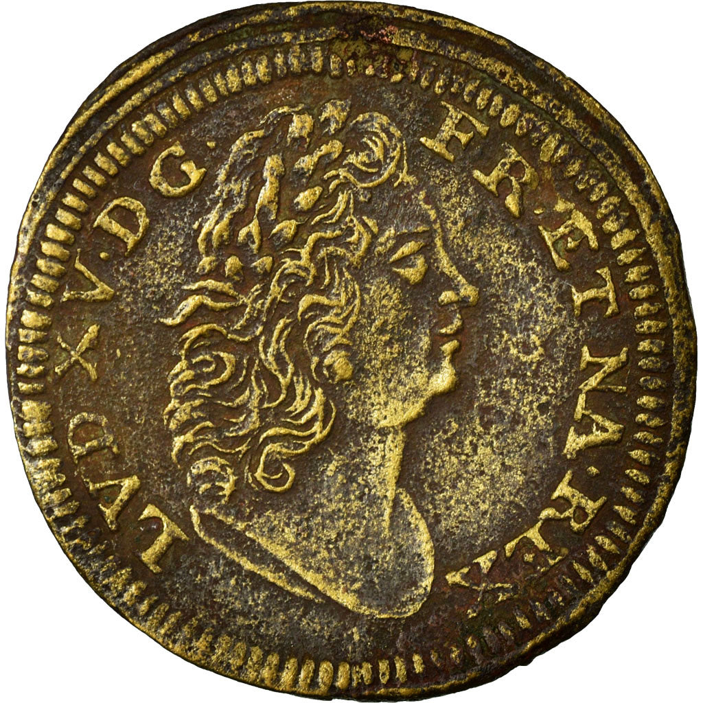 Frankreich, Token, Royal, SS, Messing