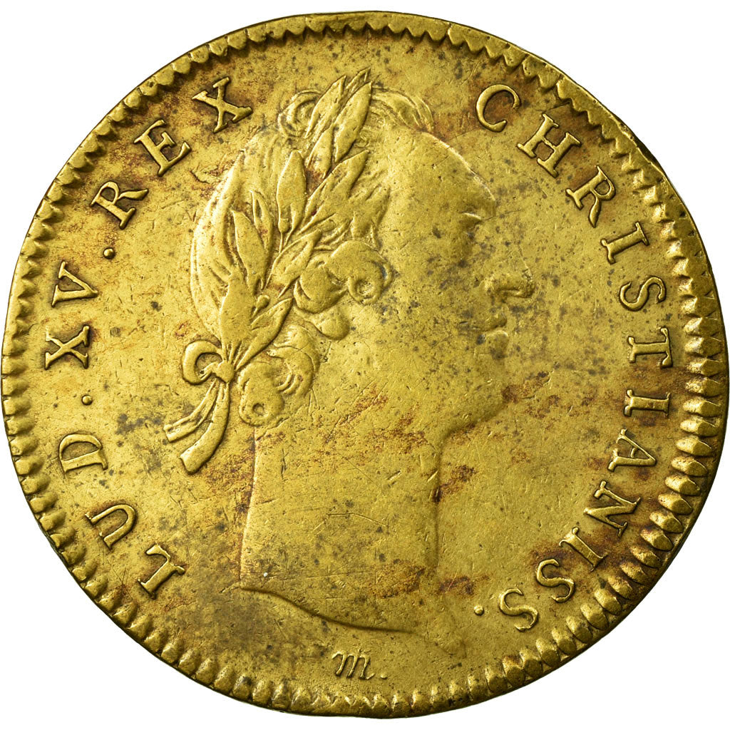 France, Token, Royal, AU(50-53), Brass