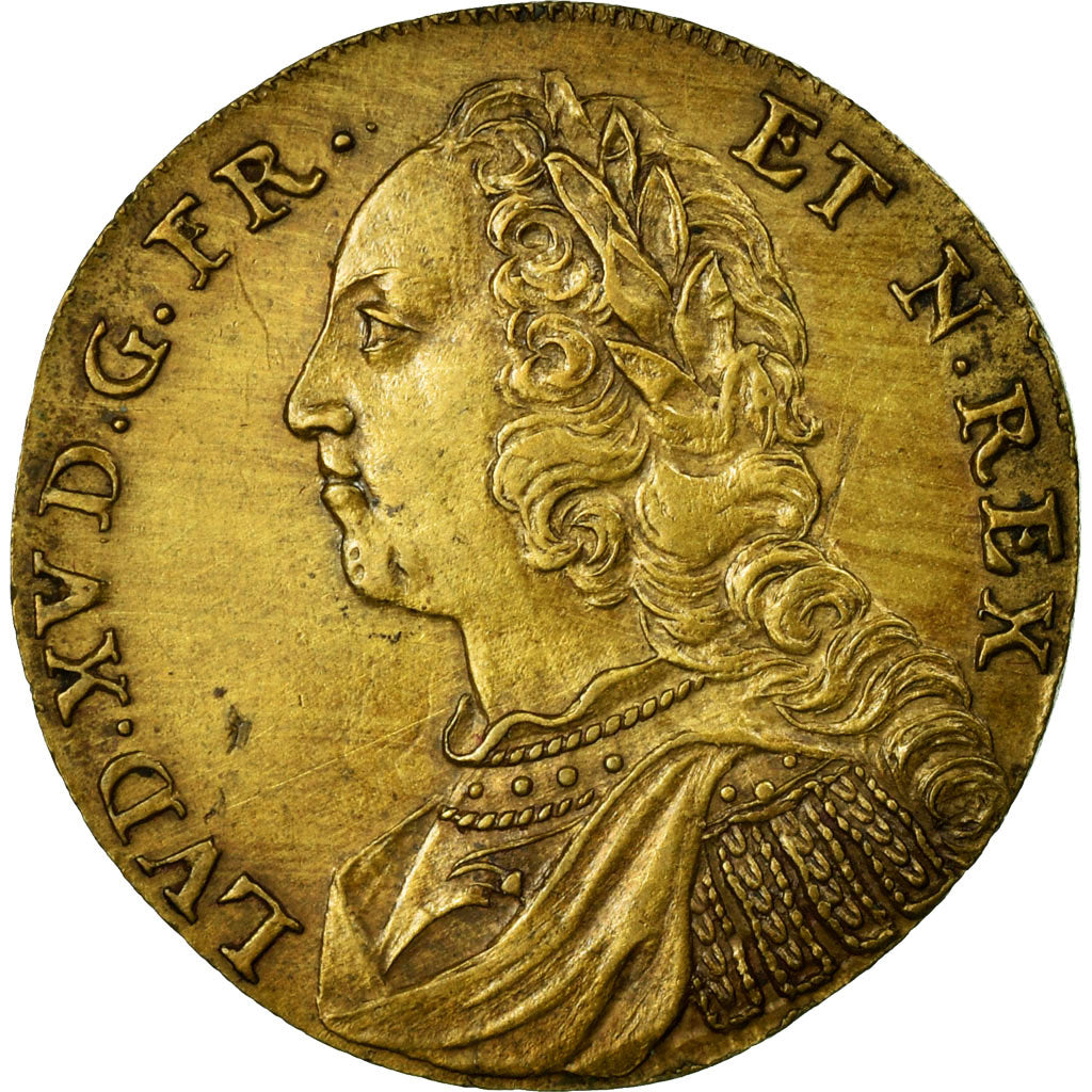 France, Token, Royal, MS(60-62), Brass
