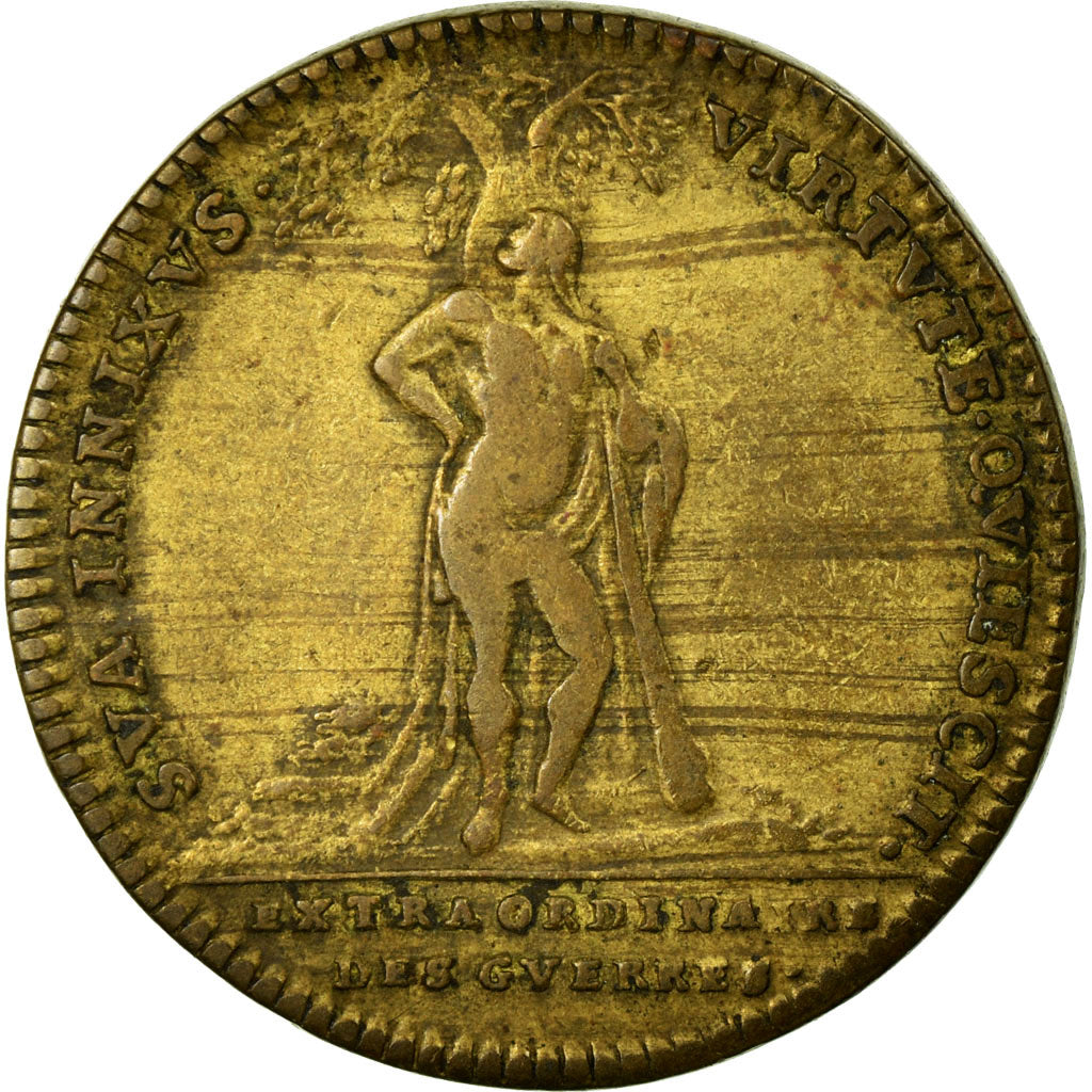 France, Jeton, Royal, TB+, Laiton