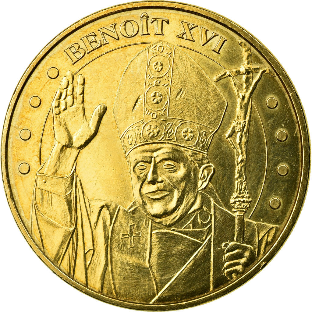 Francia, Token, Paris - Sacré Coeur n°3 - Benoit XVI, 2008, MDP, SPL-
