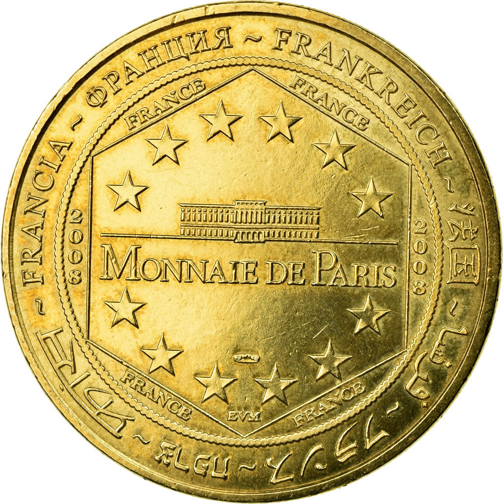 Francia, Token, Paris - Sacré Coeur n°3 - Benoit XVI, 2008, MDP, SPL-