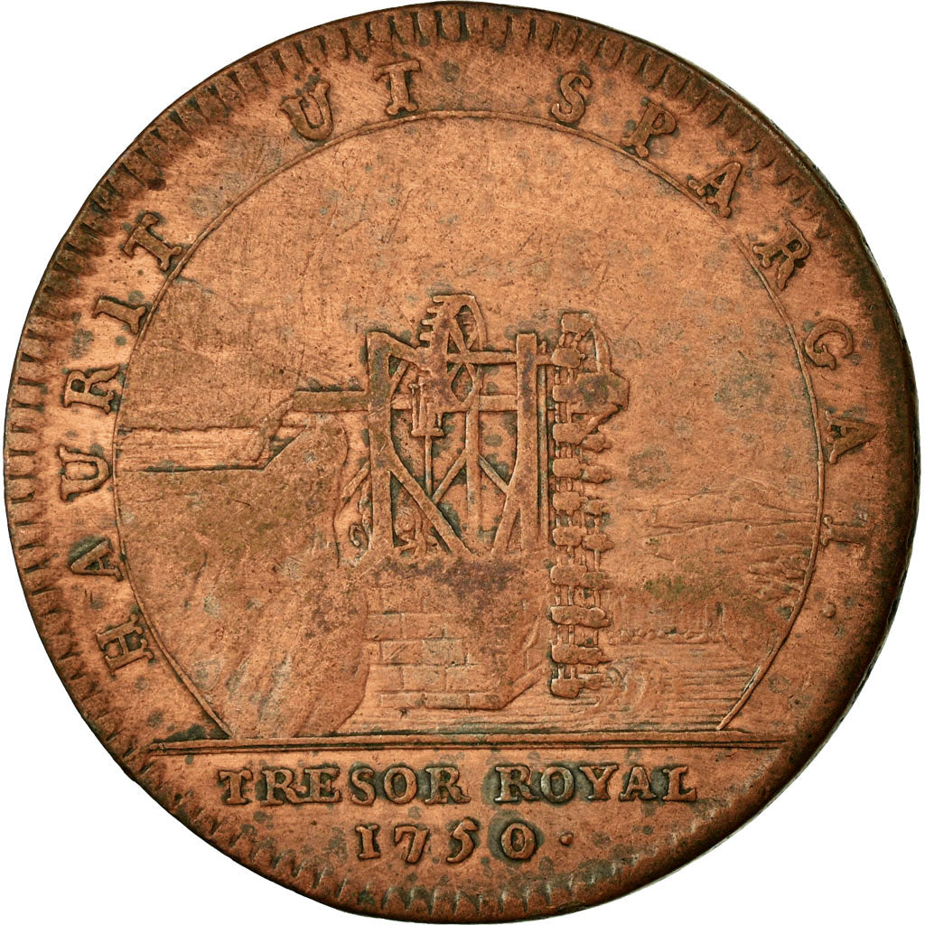 France, Token, Royal, VF(30-35), Copper, Feuardent:2079