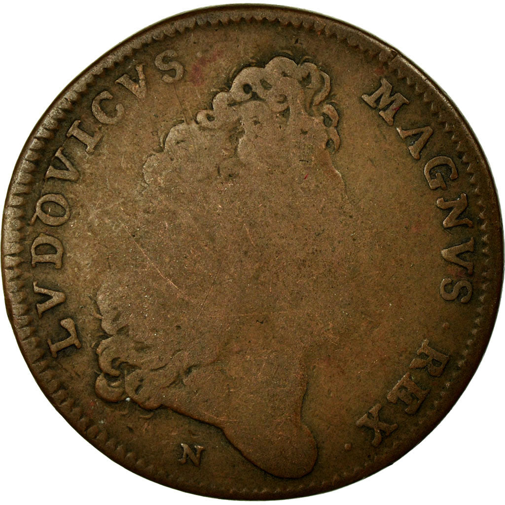 France, Token, Royal, VF(20-25), Copper, Feuardent:7829