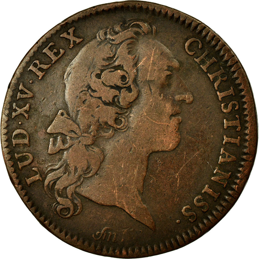 France, Token, Royal, VF(30-35), Copper, Feuardent:597