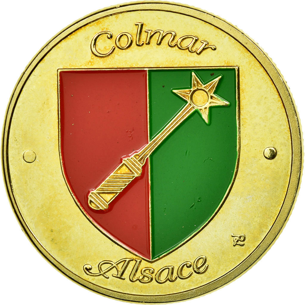 France, Token, Touristic token, Colmar - La rue des marchands, Souvenirs et