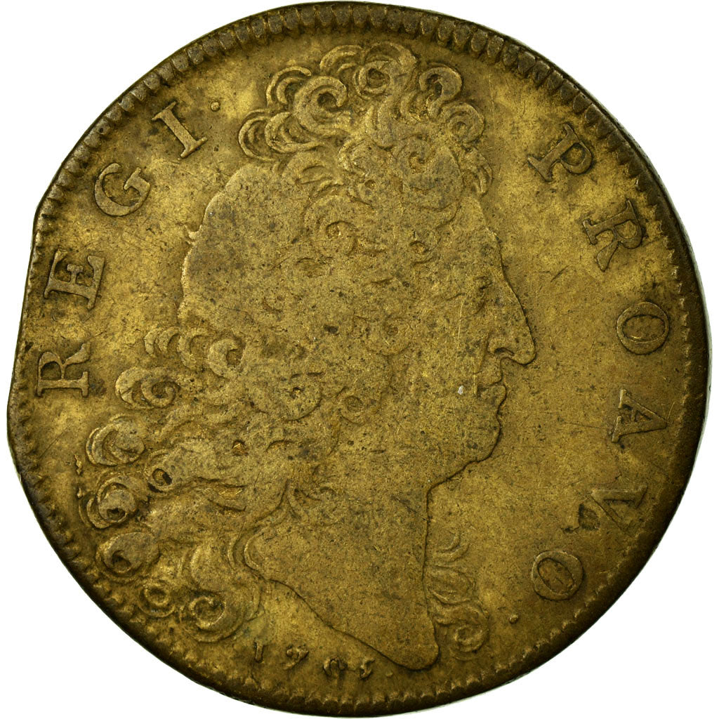 France, Token, Royal, EF(40-45), Brass, Feuardent:6885